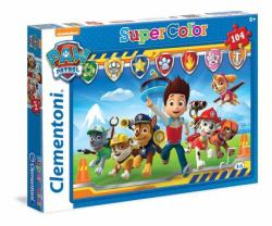 Clementoni 27945 puzzle Contour puzzle 104 pc[s] Animals (Clementoni SuperColor - PAW Patrol - p)
