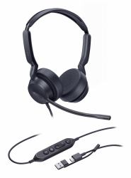 Yealink UH42 Dual Teams USB-C/A Headset (UH42 Dual Teams USB-C/A - Warranty: 12M)