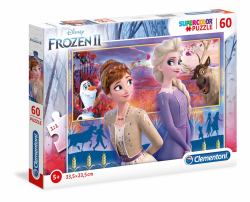 Clementoni 26056 puzzle Contour puzzle 60 pc[s] Cartoons (Clementoni SuperColor - Disney Frozen)