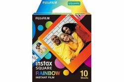 Fujifilm Instax Film 10 Shots SQUARE - Rainbow instant picture film 10 pc[s] 86 x 72 mm (Fujifilm Instax Square Rainbow farvefi)