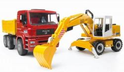 BRUDER 02751 play vehicle/play track (BRUDER Professional series - MAN TGA C)