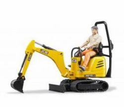 BRUDER 62002 play vehicle/play track (BRUDER bworld - JCB Micro Excavator 80)