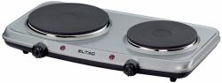 Rommelsbacher DK28 hob Silver Countertop 2 zone[s] (Rommelsbacher Eltac plate DK 28 2er 25)