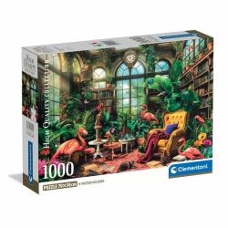 Clementoni High Quality Collection 39936 puzzle Jigsaw puzzle 1000 pc[s] Art (1000 pcs. CB HQC The Greenhouse Librar)