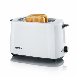 Severin AT 2286 toaster 2 slice[s] 700 W White (Severin AT 2286 2-Scheiben-Toaster wei)