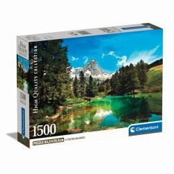 Clementoni High Quality Collection Blue Lake Jigsaw puzzle 1500 pc[s] Landscape (Blue Lake)
