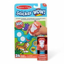 Melissa & Doug Sticker WOW! Activity Pad & Sticker Stamper - Tiger (Sticker WOW! Tiger with* Book & Sticke)