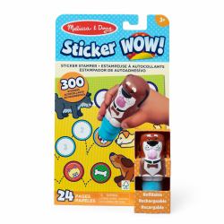 Melissa & Doug Sticker WOW! Activity Pad & Sticker Stamper - Dog (Sticker WOW! Dog with* Book & Stickers)