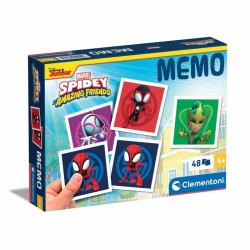 Clementoni Memo Spidey Card Game Memory (Memo Spidey)