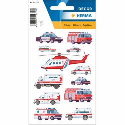 HERMA Blue Light Vehicles kids' stickers (Herma stickers Decor udrykning [3])