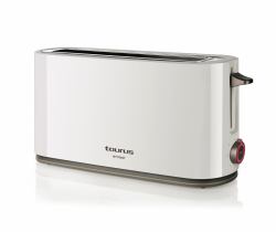 Taurus 960647000 toaster 7 1 slice[s] 1000 W White (TAURUS Toaster One Slot Long 1000W Whi)