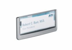 Durable 486037 sign holder/information stand Plastic Graphite (Durable CLICK SIGN 149x52.5 mm)