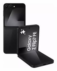 Samsung Galaxy Z Flip 7 FE 17 cm [6.7"] Dual SIM Android 16.0 5G USB Type-C 8 GB 256 GB 4000 mAh Black (SAMSUNG Z Flip7 FE 8GB 256GB 3.4inch B)