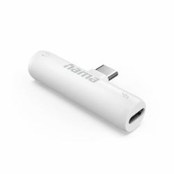 Hama 00201723 smartphone/mobile phone accessory Audio adapter (HAMA Adapter Audio USB-C White)