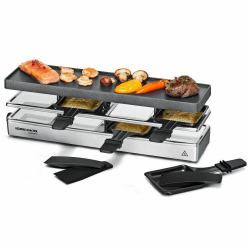 Rommelsbacher RC 800 raclette grill 4 person[s] 795 W Black, Silver (Rommelsbacher RC 800 raclette grill 4)