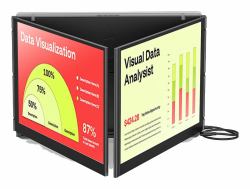 Mobile Pixels Trio 3 Portable monitor Black 35.6 cm [14"] LCD 1920 x 1080 pixels (Mobile Pixels Trio 3)