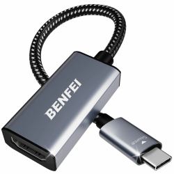 Benfei 000318GREY USB graphics adapter 3840 x 2160 pixels Grey (USB-C to HDMI Adapter)