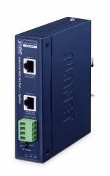 PLANET IP30 Industrial Single-Port 10Gbps 802.3bt PoE++ Splitter 24 V (IP30, Industrial Single-Port - 10Gbps 802.3bt PoE++ Splitter - - 12V,19 & 24V DC output - Warranty: 36M)
