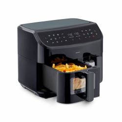 MEDION LIFE P20 Double 8.7 L 2600 W Hot air fryer Black (MEDION LIFE P20 Dobbelt 8,7 L 2600 W V)