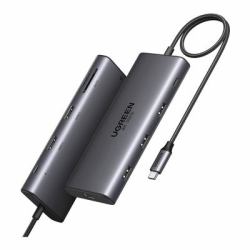 Ugreen 15534 interface hub USB Type-C 5000 Mbit/s (UGREEN USB-C 10-IN-1 CONVERTER)