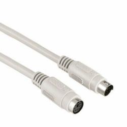 Hama Ext. Cable PS/2 Mouse, 2m PS/2 cable Grey (Extendor Cablel PS/2 2m)