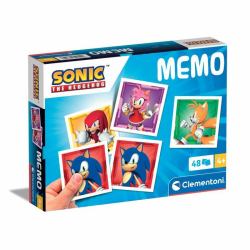 Clementoni Memo Sonic Card Game Memory (Clementoni Memo Sonic Kortspil Hukomme)