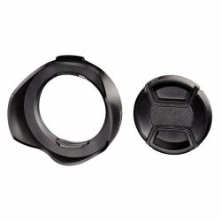 Hama 00093667 lens hood 6.7 cm Black (Hama 00093667 modlysblÃ¦nder 6,7 cm Sor)