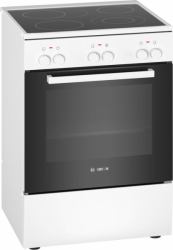 Bosch HKA090220 cooker Freestanding cooker Electric Ceramic hob White (Bosch HKA090220 Elektro-Standherd 60cm)