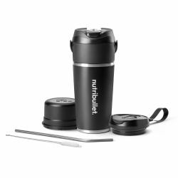 NutriBullet Flip 0.59 L Portable blender 11 W Black (nutribullet Flip NBP016B Tragbarer Smo)