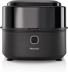 Hisense HAF1350DR Single 6.7 L Stand-alone 1350 W Hot air fryer Black (Hisense HAF1350DR frituregryde Enkelt)