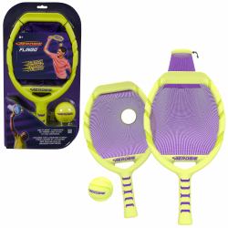 Aerobie Flingo Catch & Throw Outdoor Games for Kids & Adults, Toss and Catch Ball Set for Summer Games, Backyard, Camping and Beach Games for Kids Ages 8 & Up (Aerobie Flingo Catch & Throw Pop-n-cat)