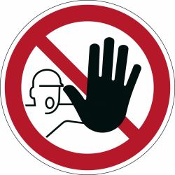 Durable Floor Use Ear Protection Sign