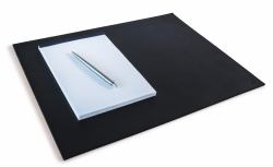 Durable 730401 clipboard (Durable Leather Desk Mat 42x30cm Black)