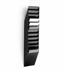 Durable 1709763060 literature rack 1 shelves Black (Durable FLEXIBOXX 12 A4 Portrait Black)