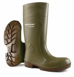 Dunlop Purofort Multigrip Safety Green 12
