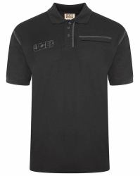 JCB Trade Work Polo Black S