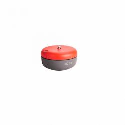 Joby Spin tripod head Red Polycarbonate [PC], Steel, Thermoplastic elastomer [TPE] 1/4" (Joby Spin stativhoved RÃ¸d Polykarbonat)