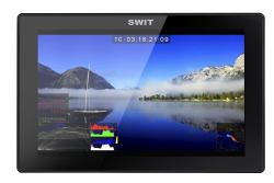 SWIT S-1073F camera monitor 17.8 cm [7"] Black 1920 x 1200 pixels (SWIT S-1073F 7" FullHD 3G-SDI/HDMI)