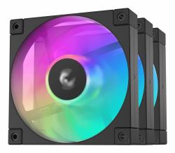 DeepCool FD12 ARGB-3 in 1 Computer case Fan 12 cm Black, White 3 pc[s] (DeepCool FD12 120mm ARGB 3 in 1 case fan)