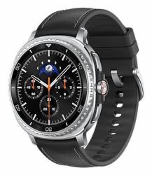 Samsung Galaxy Watch 8 Classic 3.3 cm [1.3"] AMOLED 46 mm Digital 438 x 438 pixels Touchscreen 4G Silver Wi-Fi GPS [satellite] (Watch Samsung Galaxy Watch 8 Classic L505 46mm LTE EU black)