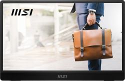 MSI PRO MP161 E2U portable TV/monitor Portable monitor Black 39.6 cm [15.6"] LED 1920 x 1080 pixels (MSI)