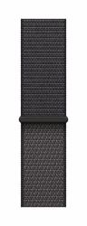 Apple MFFA4ZM/A smart wearable accessory Band Dark Grey Nylon, Recycled polyester, Spandex (40MM DARK GRAY SPORT LOOP)