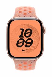 Apple Nike Sport Band Pink Aluminium, Fluoroelastomer (*46MM ALPENGLOW PINK NIKE SB - S/M)