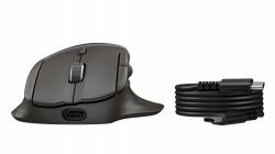 HP Ultra-Fast-Scroll Wireless Mouse 785M (HP 785M - Mouse - right-handed - optical - 6 buttons - wireless - Bluetooth, 2.4 GHz - USB wireless receiver - black)