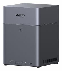 Ugreen DH4300 Plus NAS Mini Tower 8 GB LPPDDR4X UGOS Pro Grey (DH4300 PLUS GREY DISKLESS UK + HDMI)