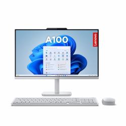 Lenovo A100 Intel® N N100 60.5 cm [23.8"] 1920 x 1080 pixels All-in-One PC 16 GB DDR4-SDRAM 512 GB SSD Windows 11 Home Wi-Fi 6 [802.11ax] Grey (A100 N100/16GB/512M2/FHD/B/C/W11. SOFTWARE: Italy. K...