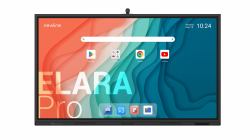 Newline Elara Pro interactive whiteboard 190.5 cm [75"] 3840 x 2160 pixels Touchscreen Black (Newline TT-7523QCA+ 75" Elara Pro Android 13, Cast+, Interactive Touch Screen with Camera)