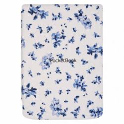 PocketBook H-S-634-F-WW e-book reader case 15.2 cm [6"] Cover Blue, White (PocketBook Shell Cover Flower Print Ve)