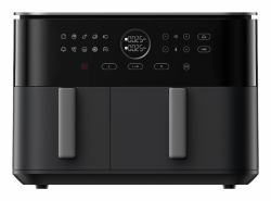 Xiaomi MAF-D1001 Double 10 L Stand-alone 2700 W Hot air fryer Black (Xiaomi Dual Zone Air Fryer 10L EU)