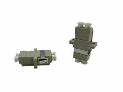 Lanview LVO-LC-CON-OM1/2 fibre optic connector Female/Female (LC/UPC Female - LC/UPC Female - OM1/2 62,5/125 micros Duplex - Fibre Adapter Beige - Warranty: 300M)